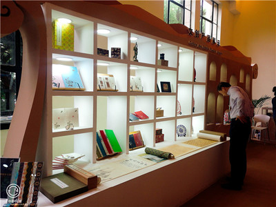 甘肅省圖書館文化創意產品亮相第十二屆中國藝術節演藝及文創產品博覽會